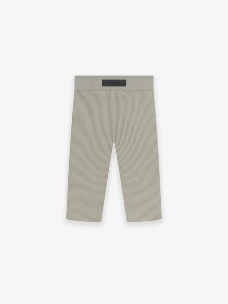 Damen-Sportshorts mit Rippstrick