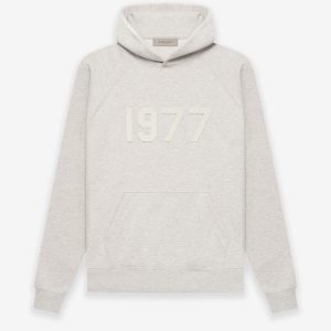 Essentials 1977 Kapuzenpullover Grau