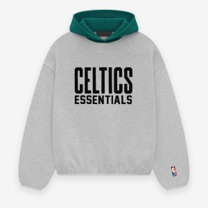 Essentials Celtics Kapuzenpullover Light Heather