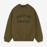 Essentials Fear Of God Fleece Rundhalsausschnitt Sweatshirt