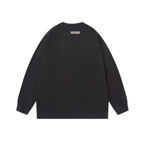 Essentials Fear of God 1977 Schwarzes Sweatshirt