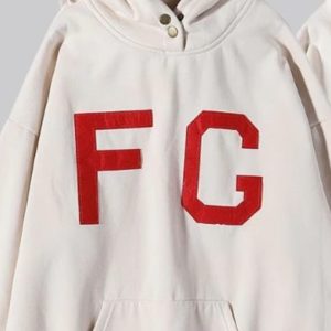 Essentials Fg White Hoodie