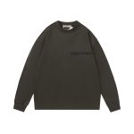 Essentials O’Neck-Sweatshirt Schwarz