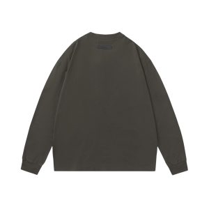 Essentials O’Neck-Sweatshirt Schwarz