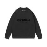 Essentials Stretch Limo SS22 Schwarzes Sweatshirt