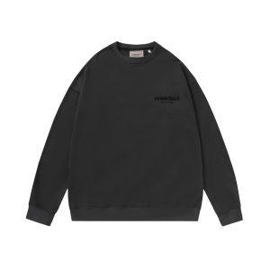 Essentials Stretch Limo SS22 Schwarzes Sweatshirt