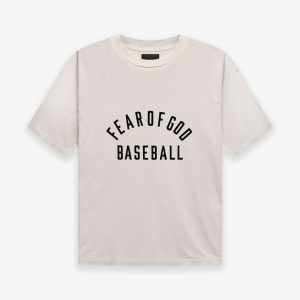 Fear Of God Baseball Tee Creme
