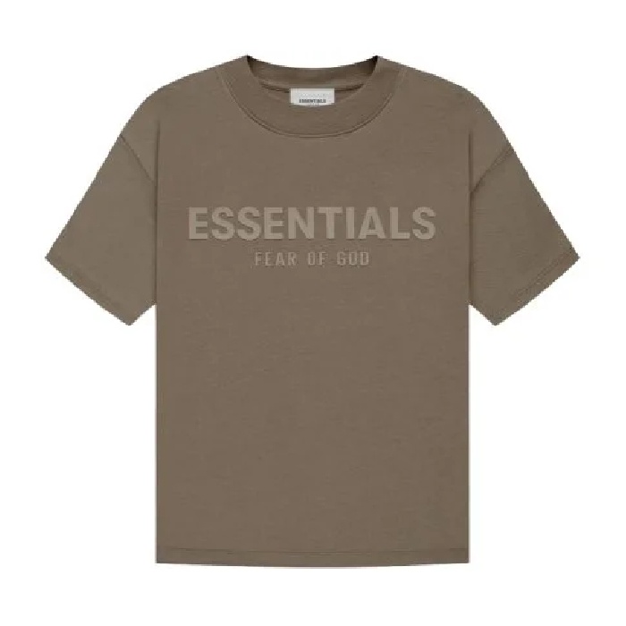 Fear Of God Essentials T-shirt – Braun Fear Of God Essentials T-shirt – Braun