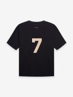 Fear Of God Greys Henley T-shirt – Schwarz