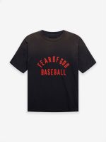 Fear Of God Schwarz Baseball Tee