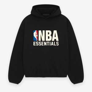 Essentials NBA Hoodie Schwarz
