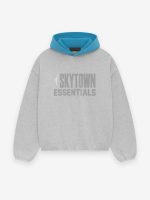 Essentials Sky Hoodie Helles Heather