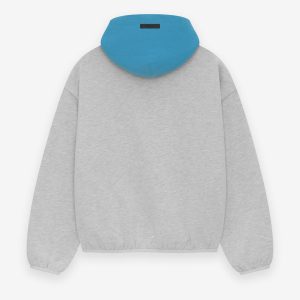 Essentials Sky Hoodie Helles Heather