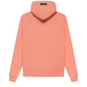 Fear Of God Essentials Kapuzenpullover Koralle