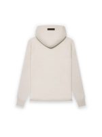 Fear Of God Essentials Kinder Big E Strick-Kapuzenpullover Weizen