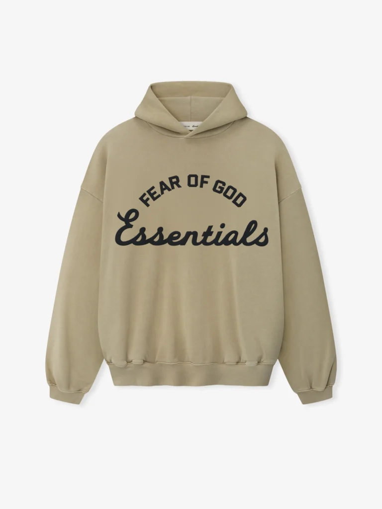 Essentials 90er-Jahre Trainings-Hoodie, braun