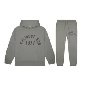 Essentials Friend Of God 1977 Grauer Trainingsanzug