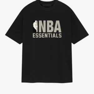 Essentials NBA T-Shirt Kurzarm Schwarz