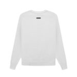 Essentials Overlaped White Sweater