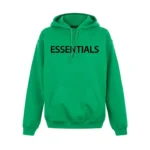 Essentials Oversized Sweatshirt Grüner Hoodie
