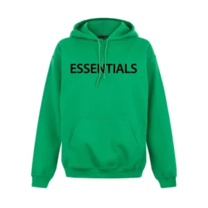 Essentials Oversized Sweatshirt Grüner Hoodie