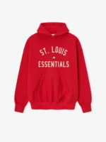Essentials ST Louis Red Hoodie