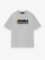 Essentials WNBA T-Shirt, hellgrau meliert
