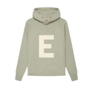 Fear Of God Essentials Kinder Big E Strick-Hoodie in Meerschaumgrün