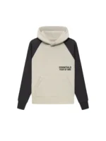 Fear Of God Essentials Kinder Raglan-Hoodie in Weizenfarbe