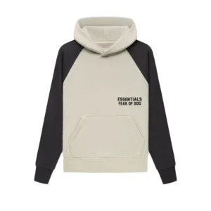 Fear Of God Essentials Kinder Raglan-Hoodie in Weizenfarbe