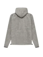 Fear Of God Essentials Polar Fleece Half Zip Hoodie Oatmeal Dark