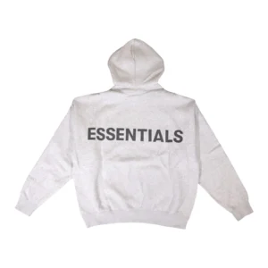 Fear of God Essentials 3M Logo Pullover – Grauer Hoodie