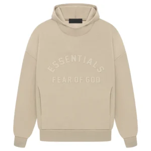 Fear of God Essentials Hoodie Beige Dusty
