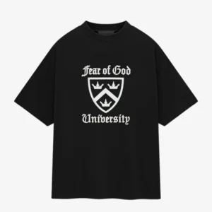 Fear of God Heavy Crewneck T-Shirt – Schwarz